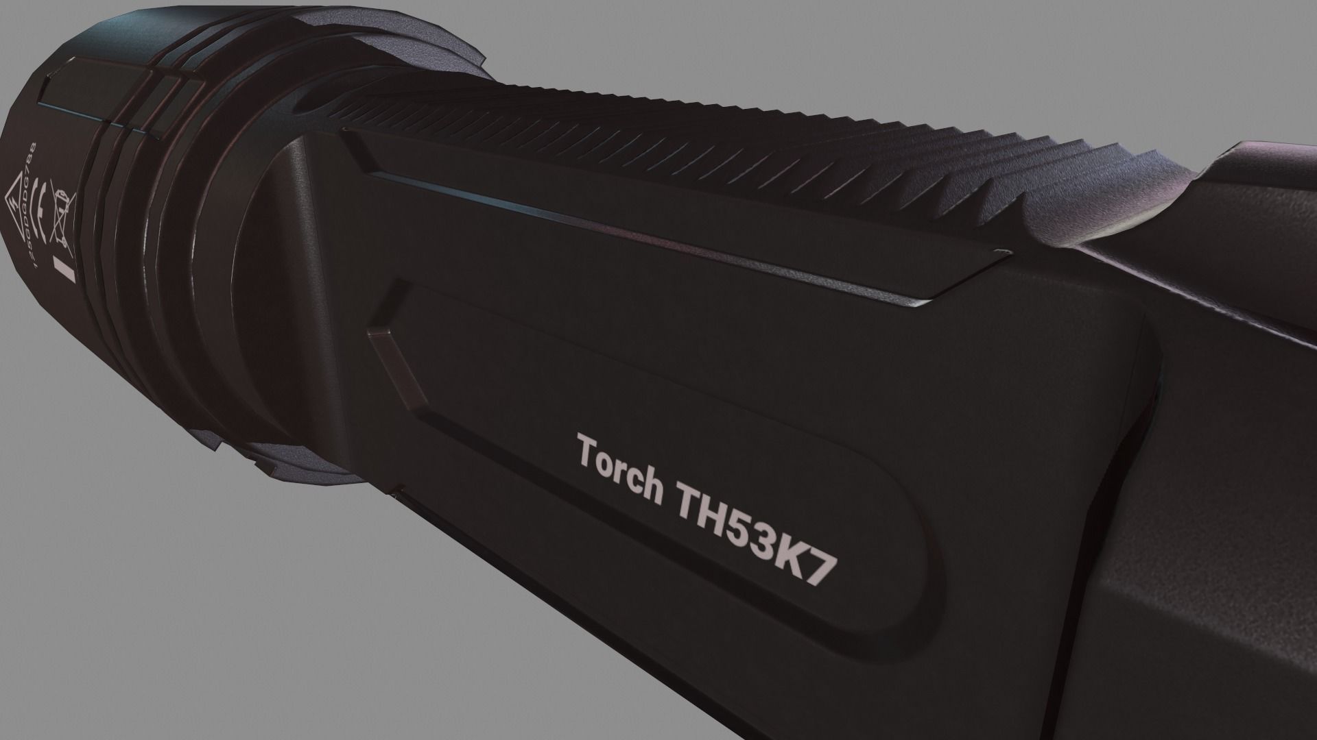 Torch Military Marmoset Low-poly 3D model_8