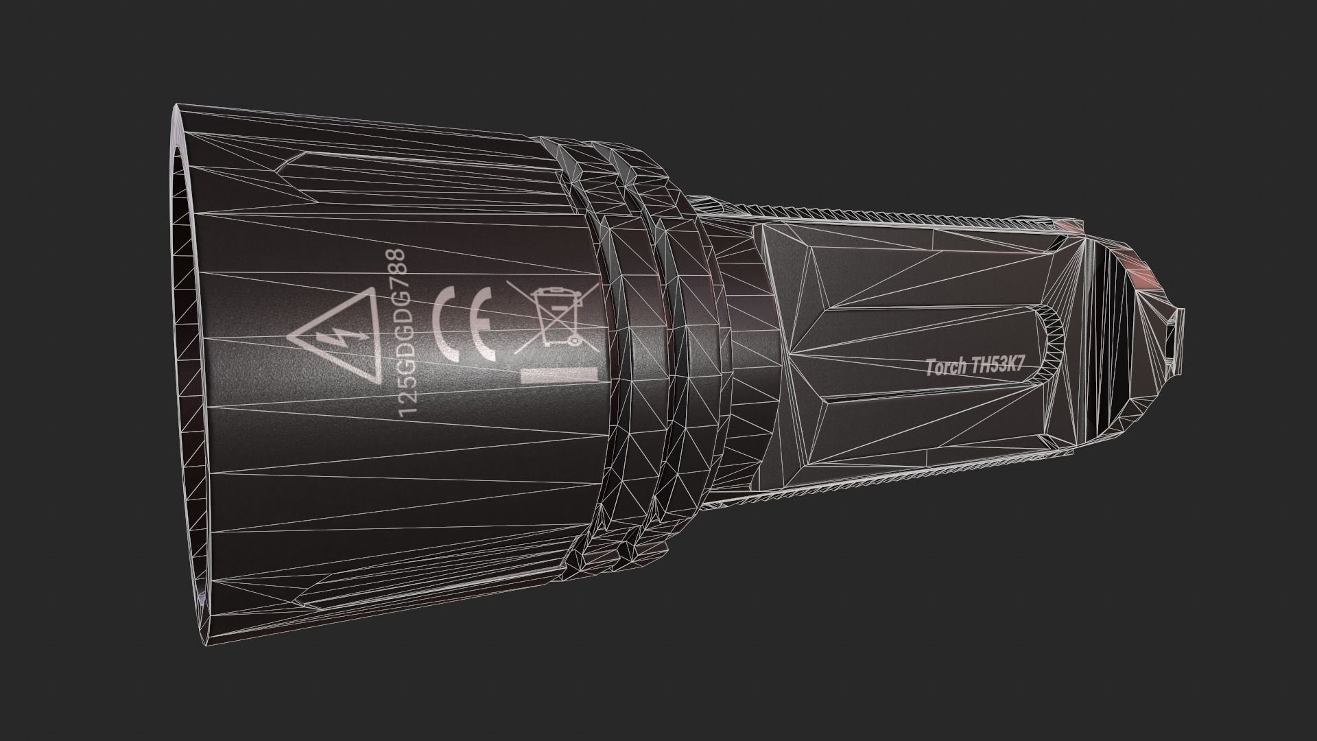 Torch Military Marmoset Low-poly 3D model_9