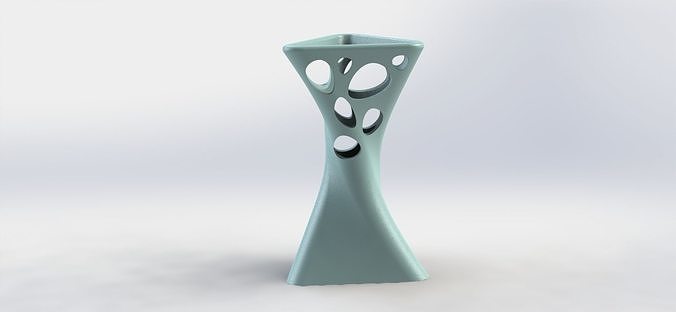 Decorative Flower Pot 27 3D print model
