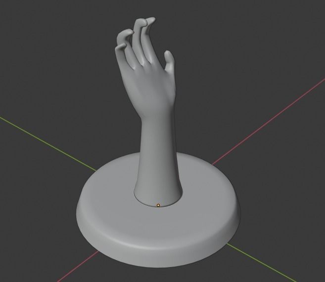Abysmal Hand Free 3D print model_3