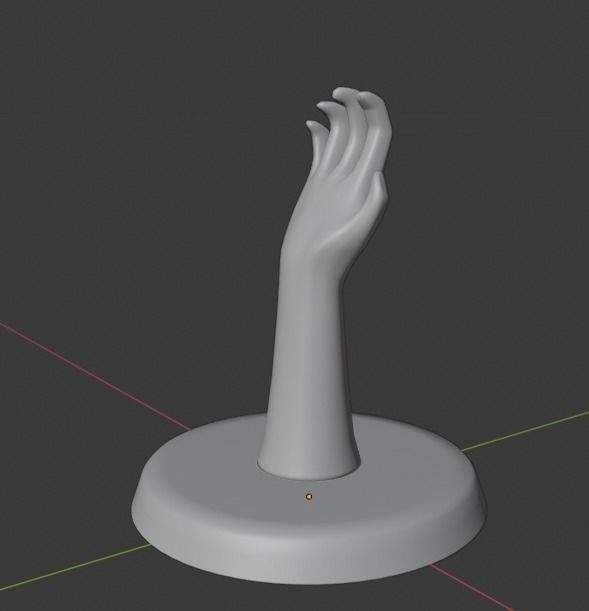 Abysmal Hand Free 3D print model_8