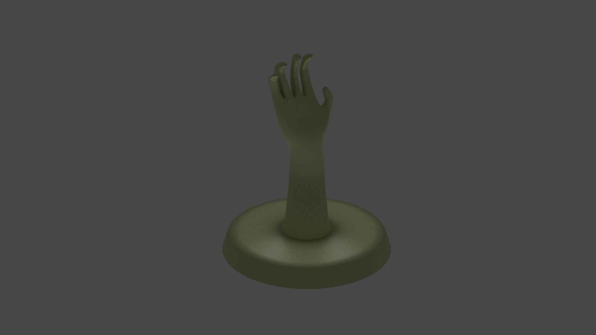 Abysmal Hand Free 3D print model_1