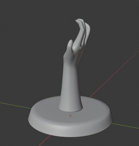 Abysmal Hand Free 3D print model_6