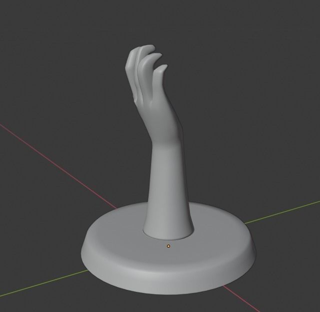 Abysmal Hand Free 3D print model_4