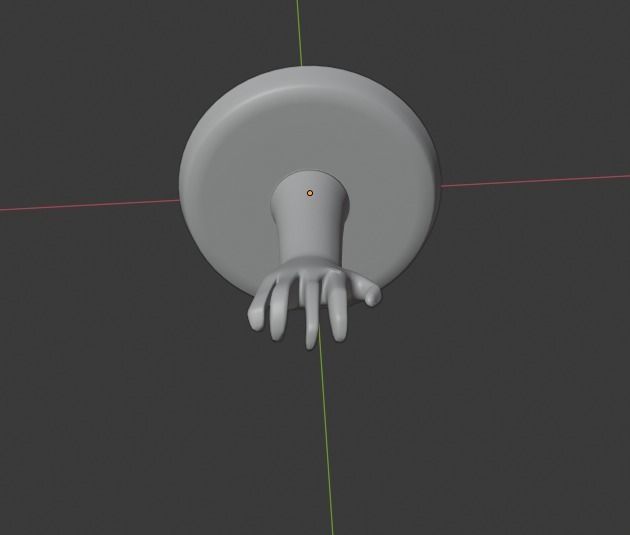 Abysmal Hand Free 3D print model_10