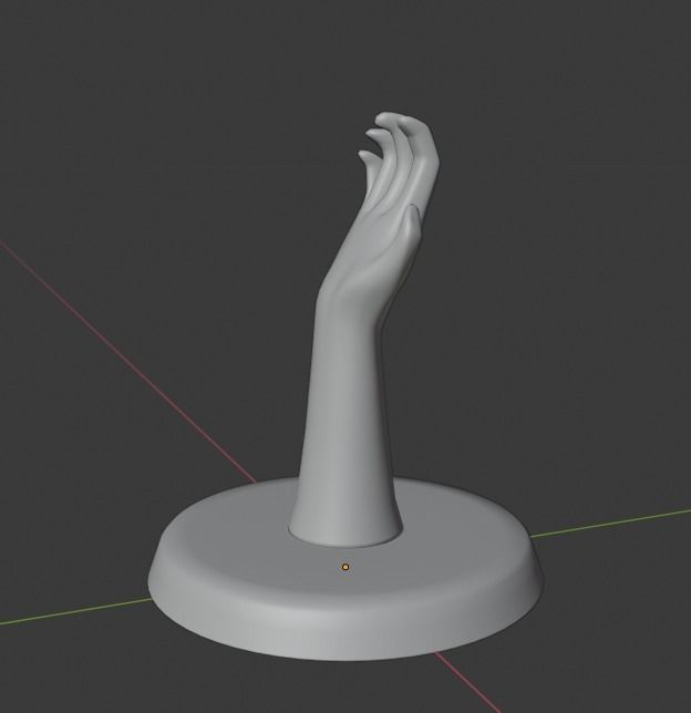 Abysmal Hand Free 3D print model_7