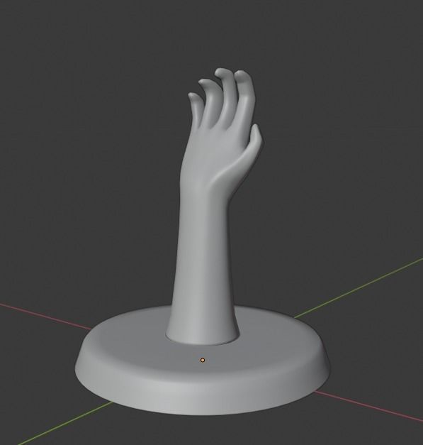 Abysmal Hand Free 3D print model_9