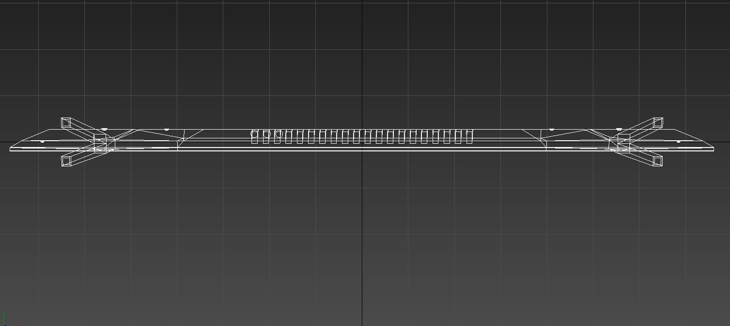 LED tv 65 inch 3D model_19