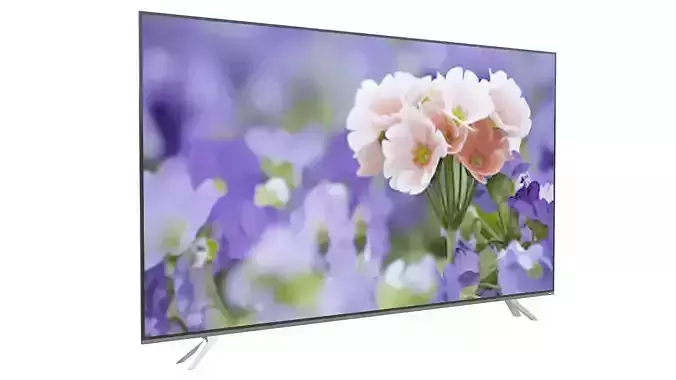 LED tv 65 inch 3D model