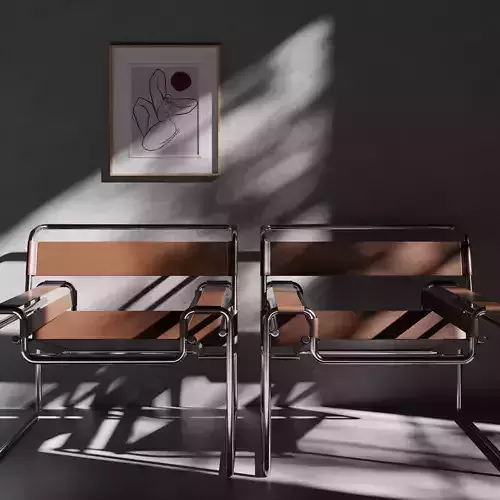 Wassily chair by Marcel Breuer