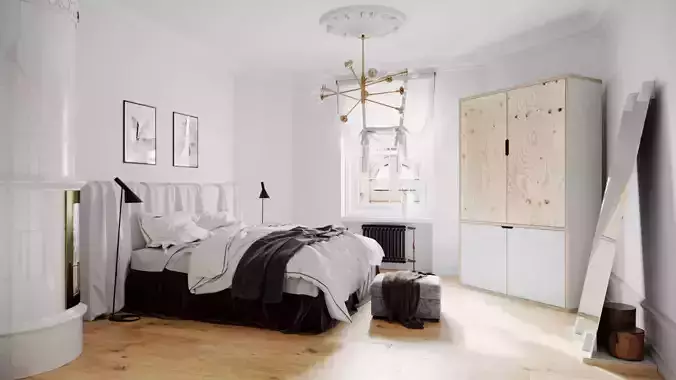 Copenaghen bedroom