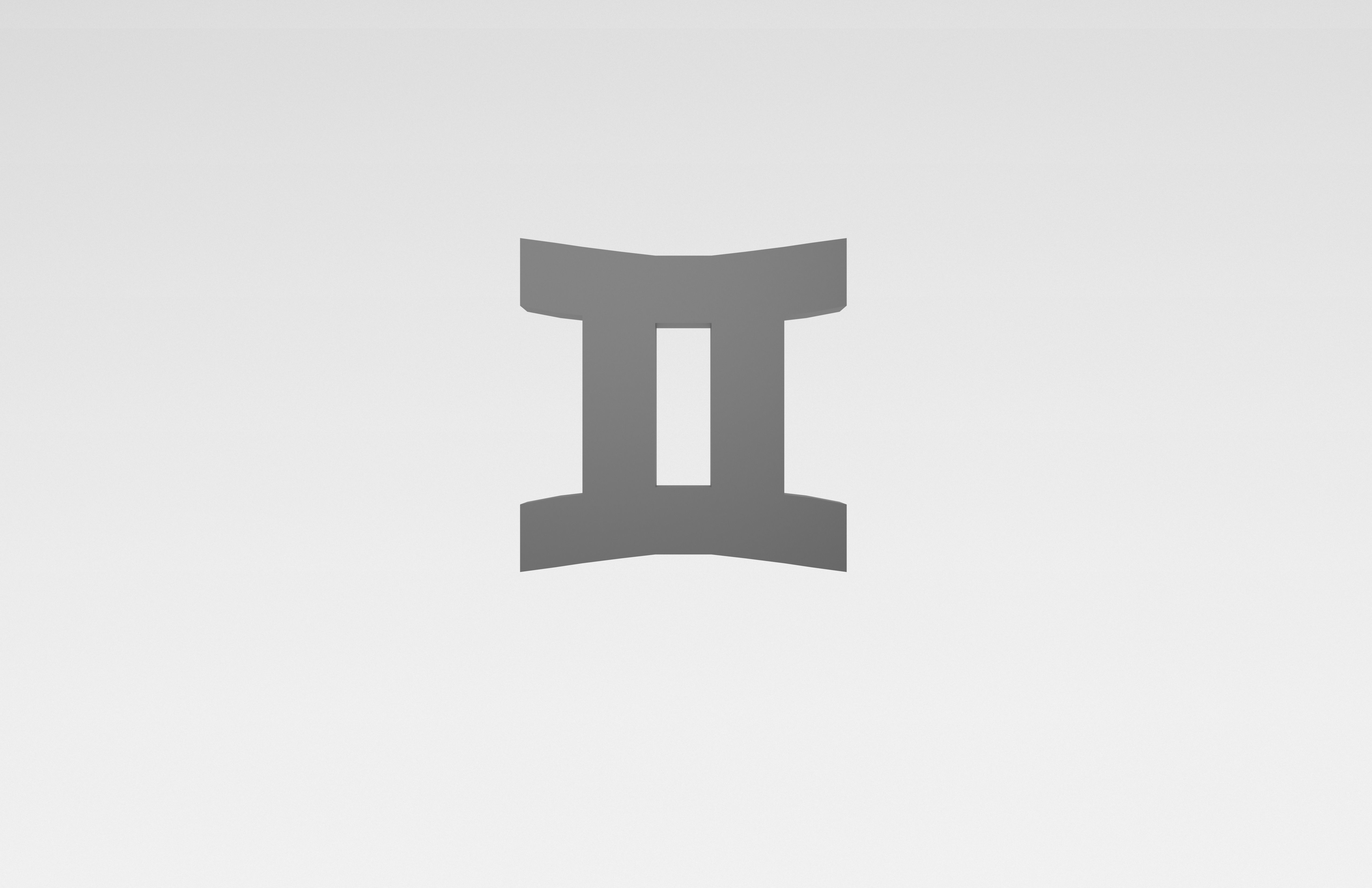 Gemini v1 001 Low-poly 3D model_2