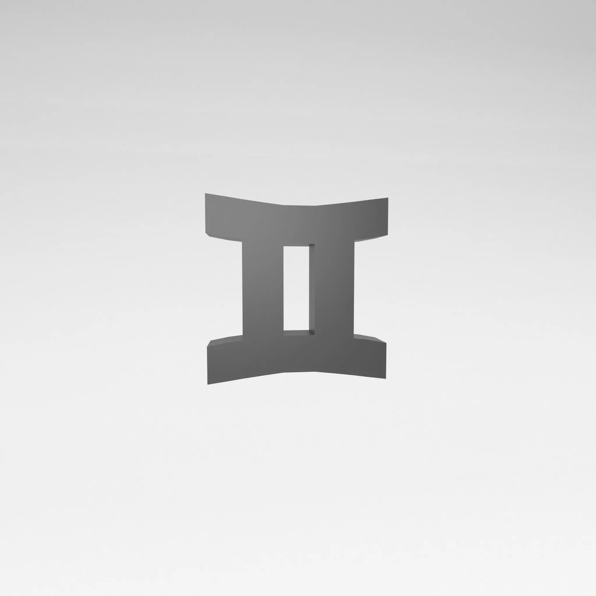 Gemini v1 001 Low-poly 3D model_0