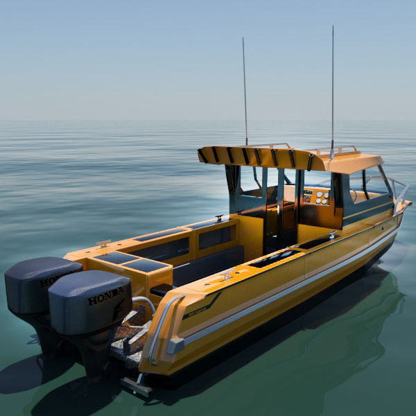 Stabicraft Boat 3D model_7