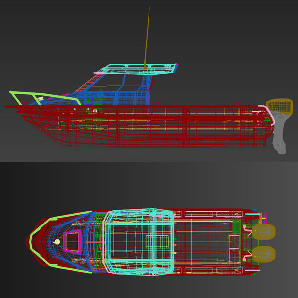 Stabicraft Boat 3D model_17