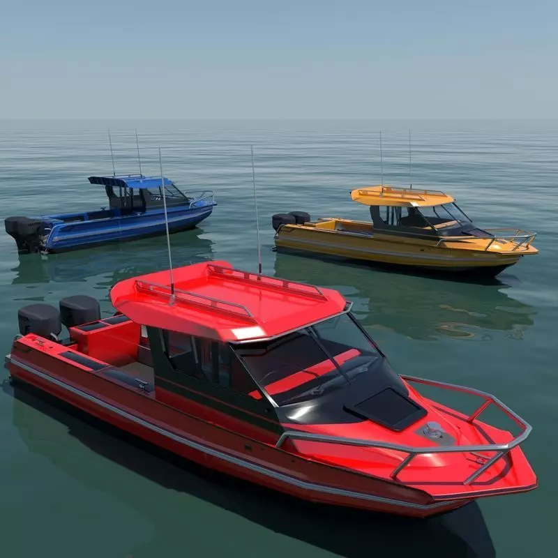 Stabicraft Boat 3D model_0