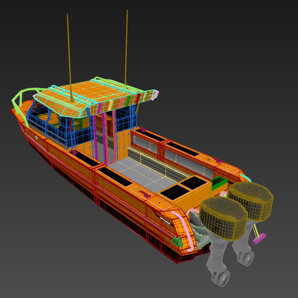 Stabicraft Boat 3D model_14