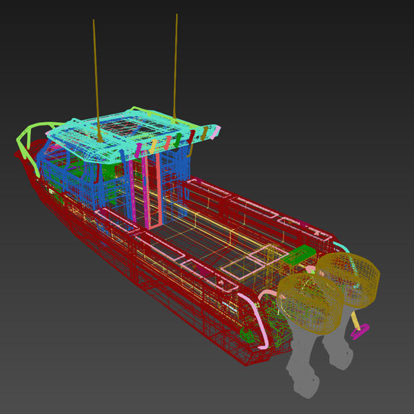 Stabicraft Boat 3D model_16