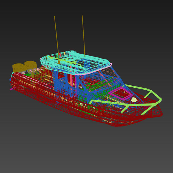 Stabicraft Boat 3D model_19