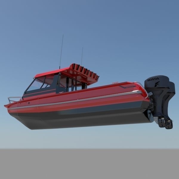 Stabicraft Boat 3D model_11