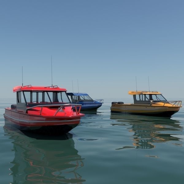 Stabicraft Boat 3D model_3