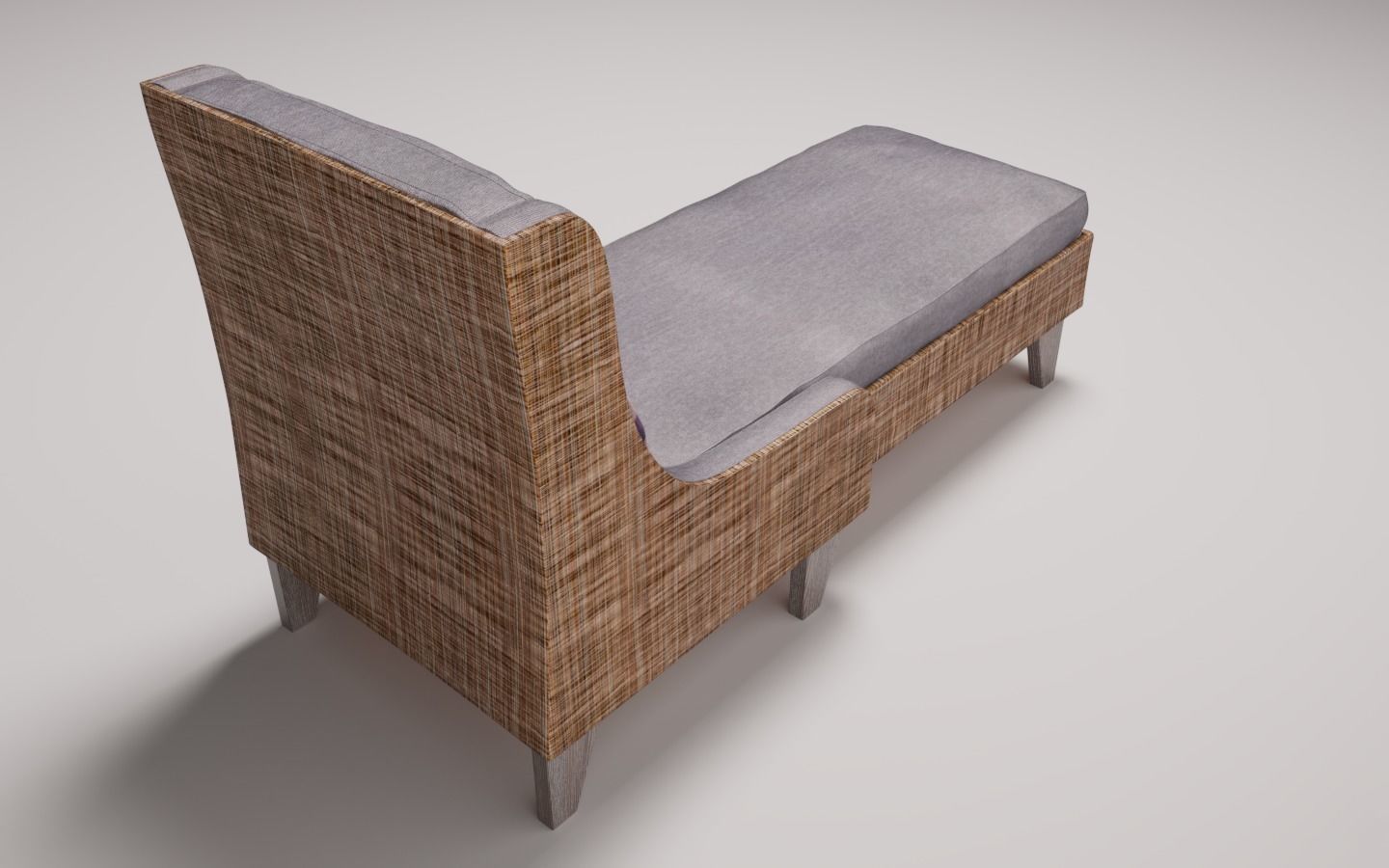 Chaise Lounge sofa  3D model_3