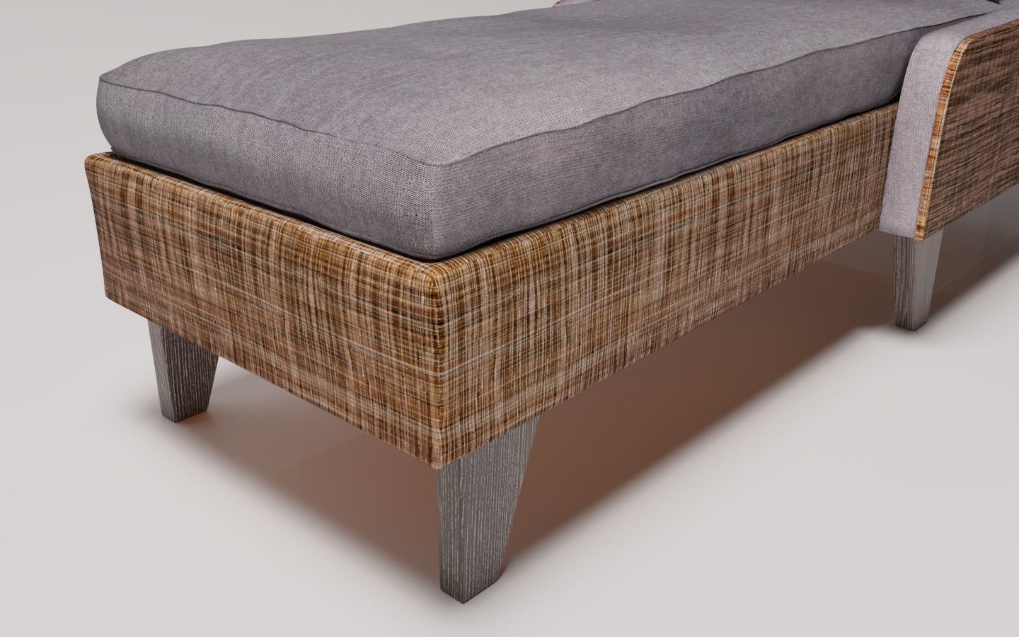 Chaise Lounge sofa  3D model_2