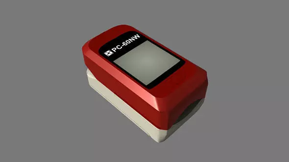 Blood pressure meter 3D model_0