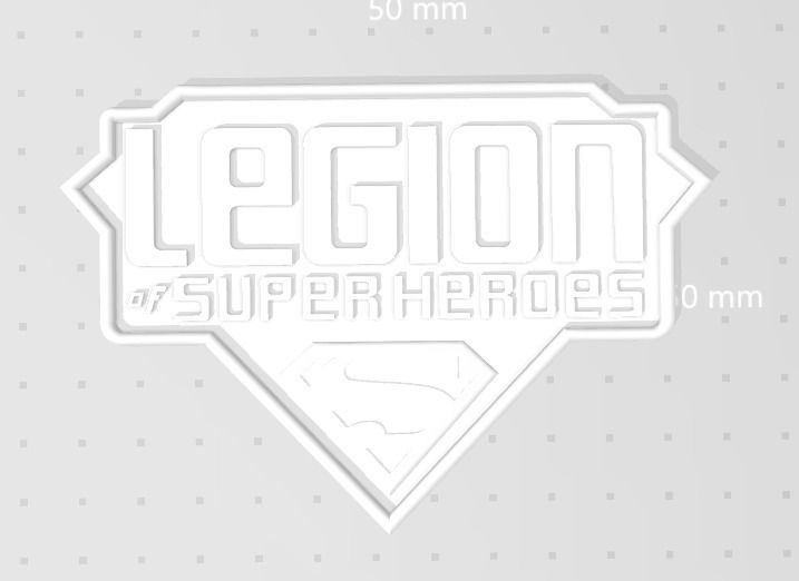 Legion of Superheroes 3D print model_1