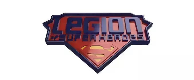 Legion of Superheroes 3D print model