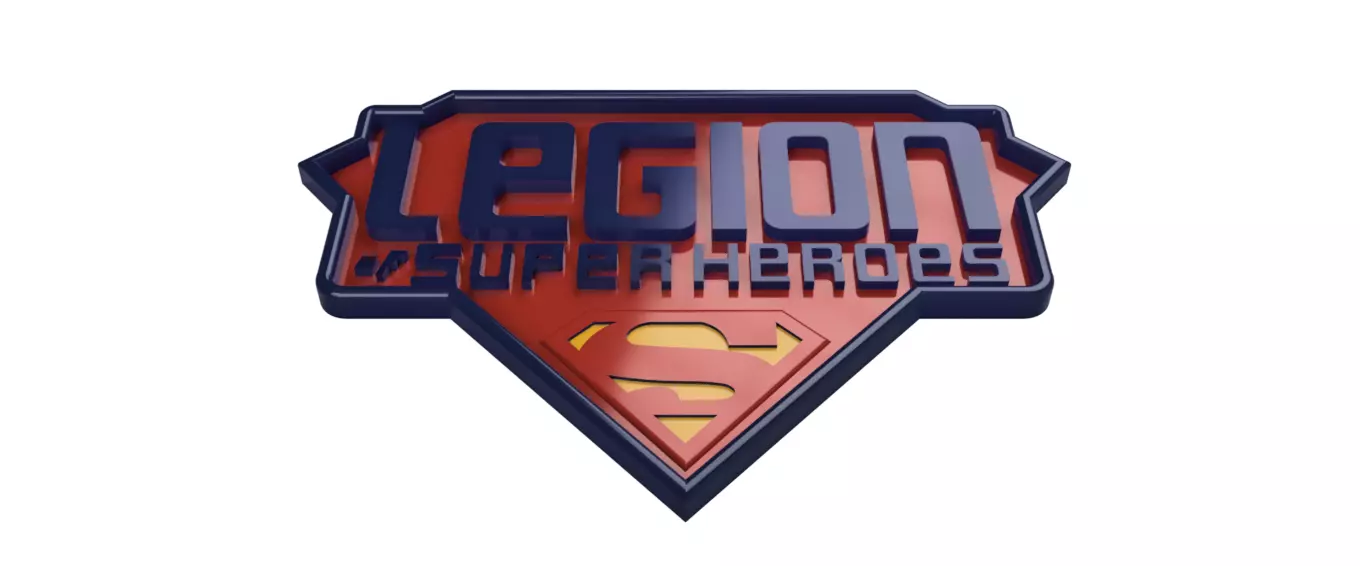 Legion of Superheroes 3D print model_0