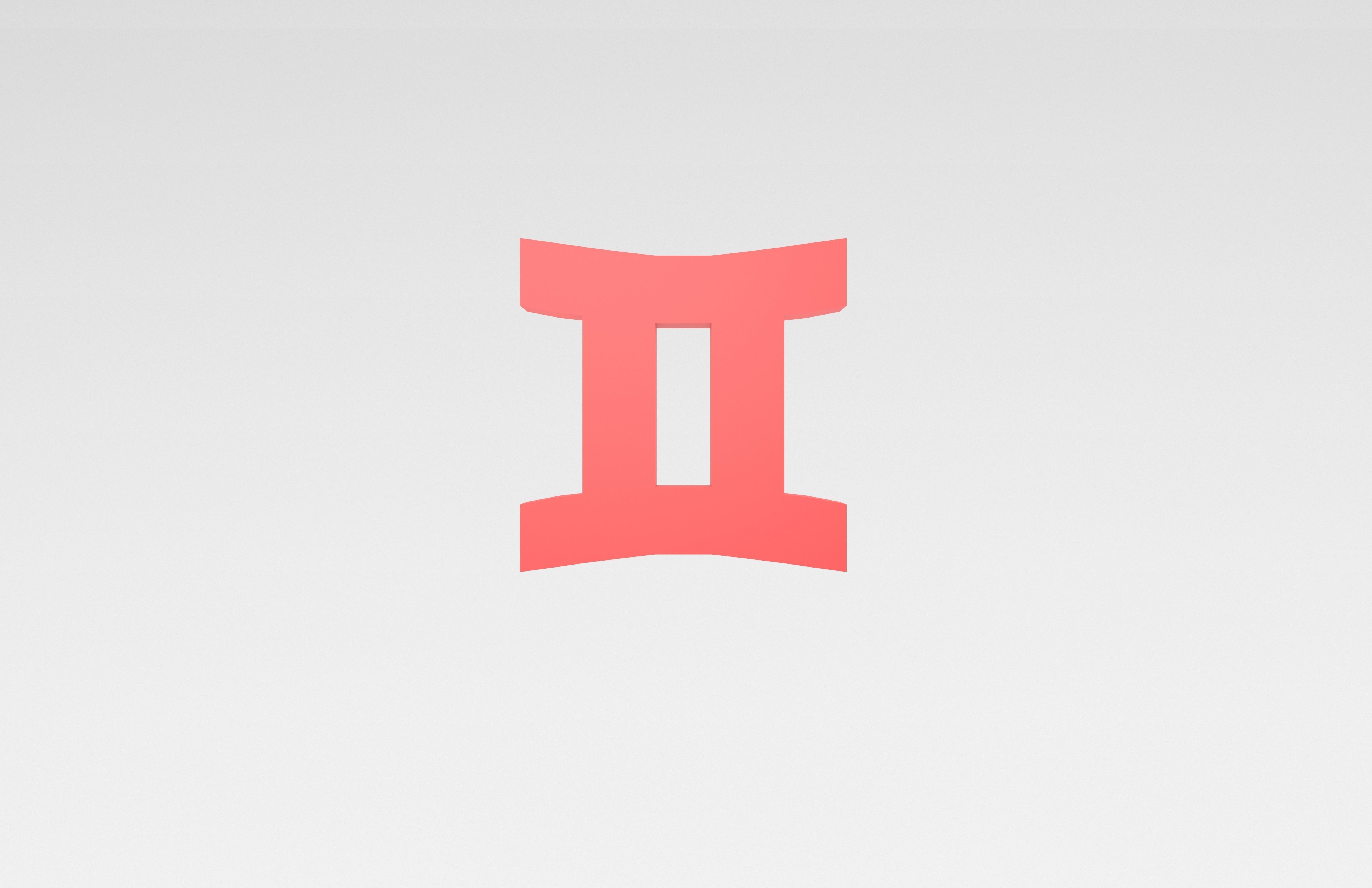 Gemini v1 003 Low-poly 3D model_4