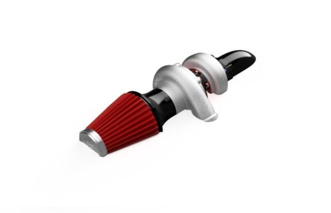 1to10 RC Turbo and Airfilter Combination Half 3D print model_1