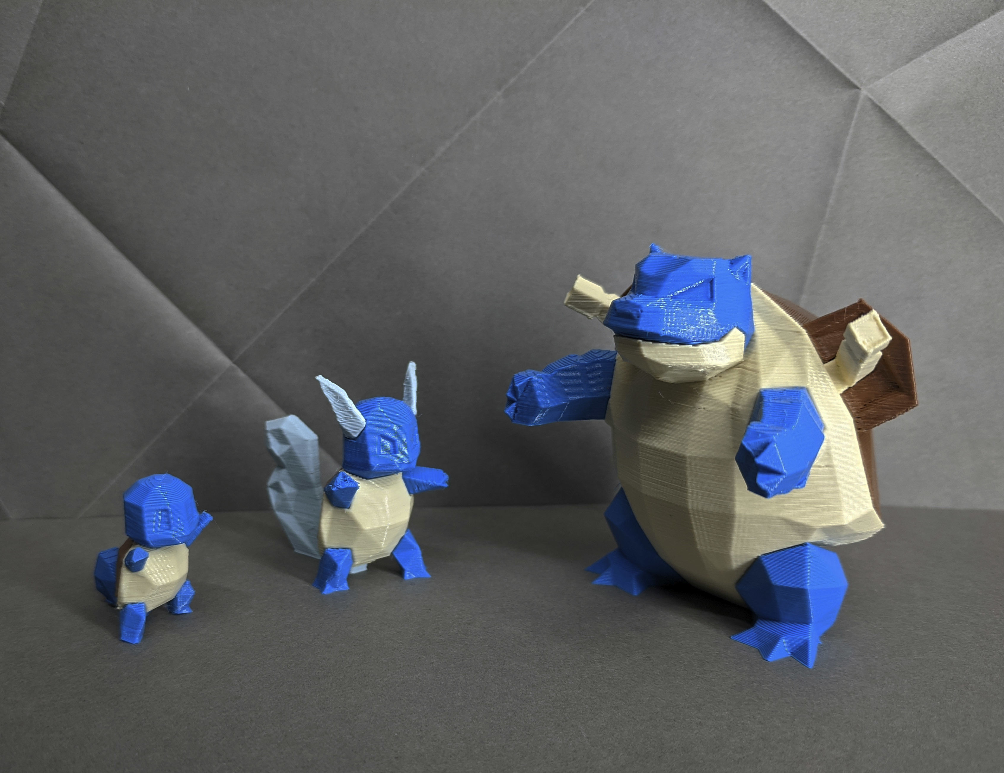 Low Poly Pokemon Collection Generation 1  3D print model_10