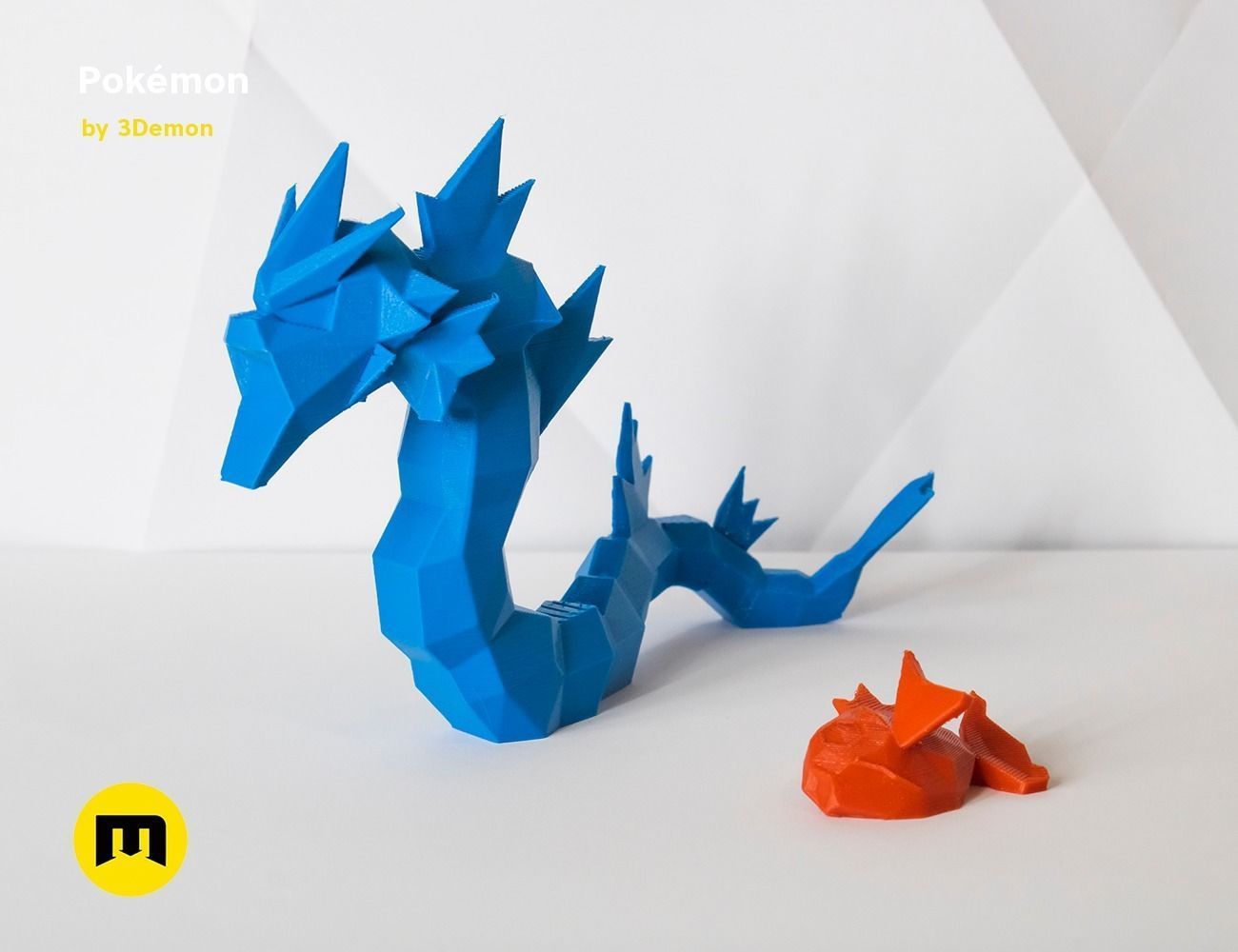 Low Poly Pokemon Collection Generation 1  3D print model_32