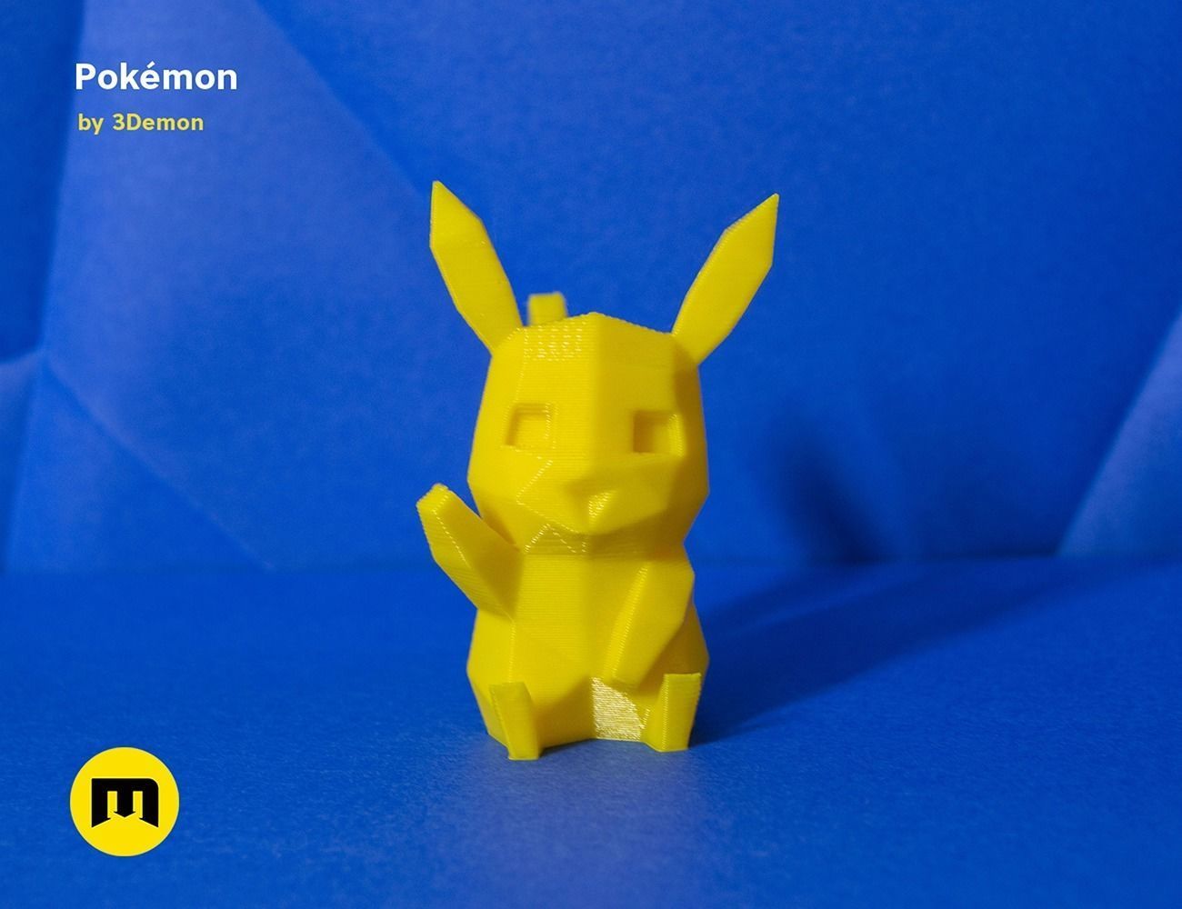 Low Poly Pokemon Collection Generation 1  3D print model_85