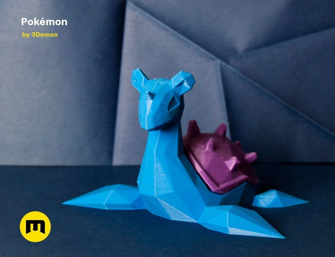 Low Poly Pokemon Collection Generation 1  3D print model_18