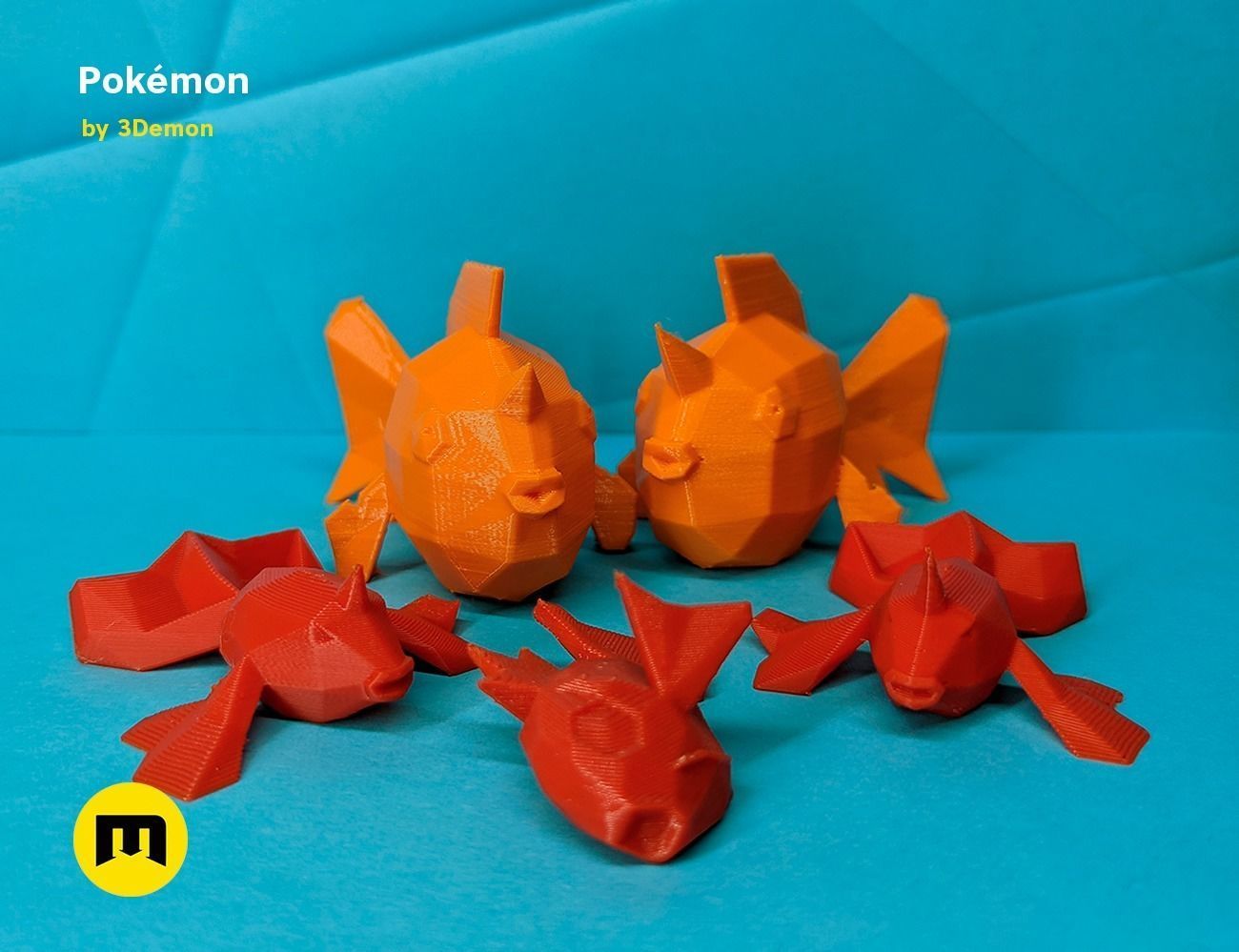 Low Poly Pokemon Collection Generation 1  3D print model_97