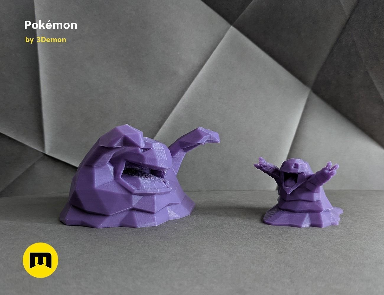 Low Poly Pokemon Collection Generation 1  3D print model_73