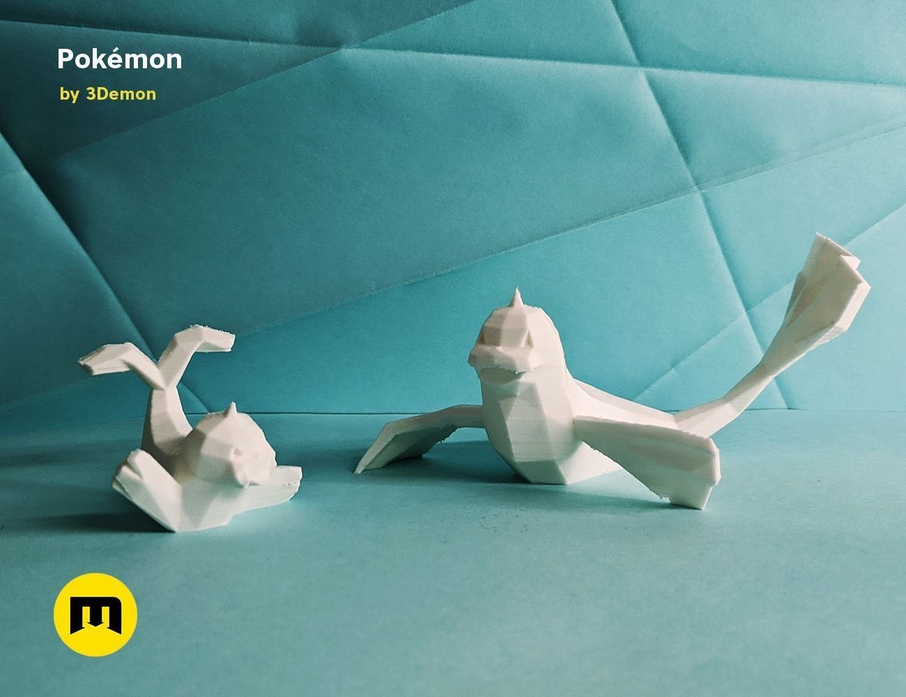 Low Poly Pokemon Collection Generation 1  3D print model_74