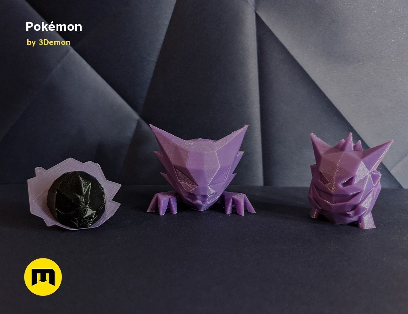 Low Poly Pokemon Collection Generation 1  3D print model_65