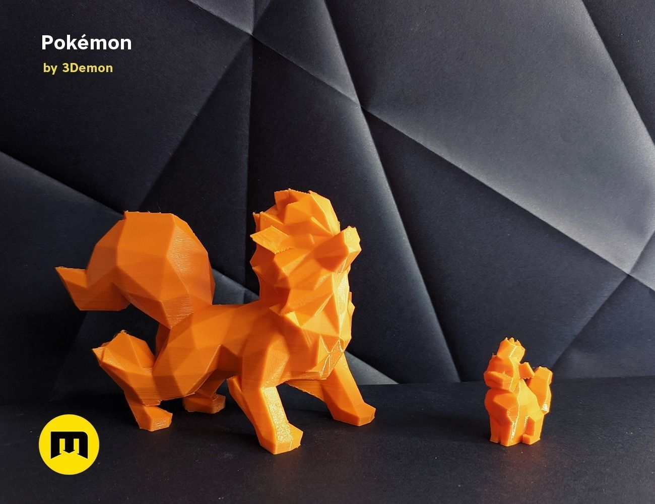 Low Poly Pokemon Collection Generation 1  3D print model_84