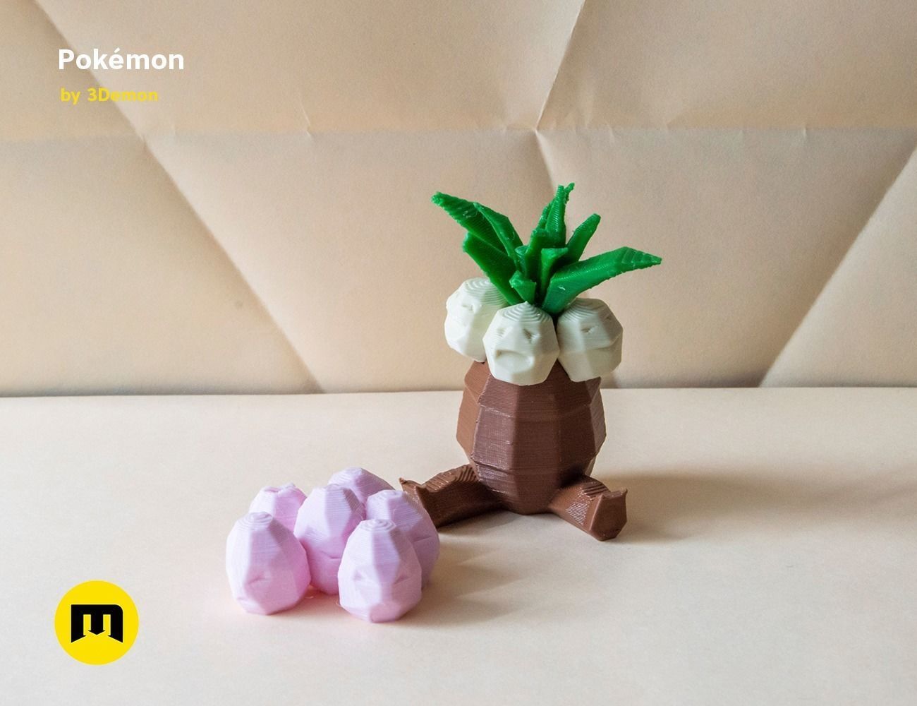 Low Poly Pokemon Collection Generation 1  3D print model_28