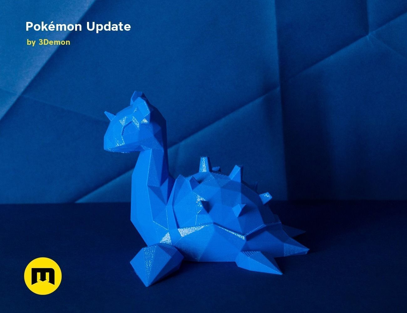 Low Poly Pokemon Collection Generation 1  3D print model_62