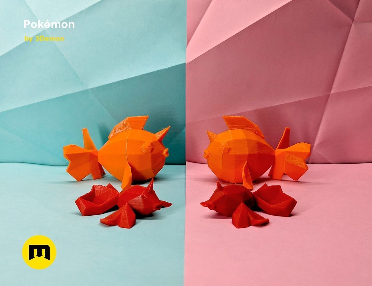 Low Poly Pokemon Collection Generation 1  3D print model_101