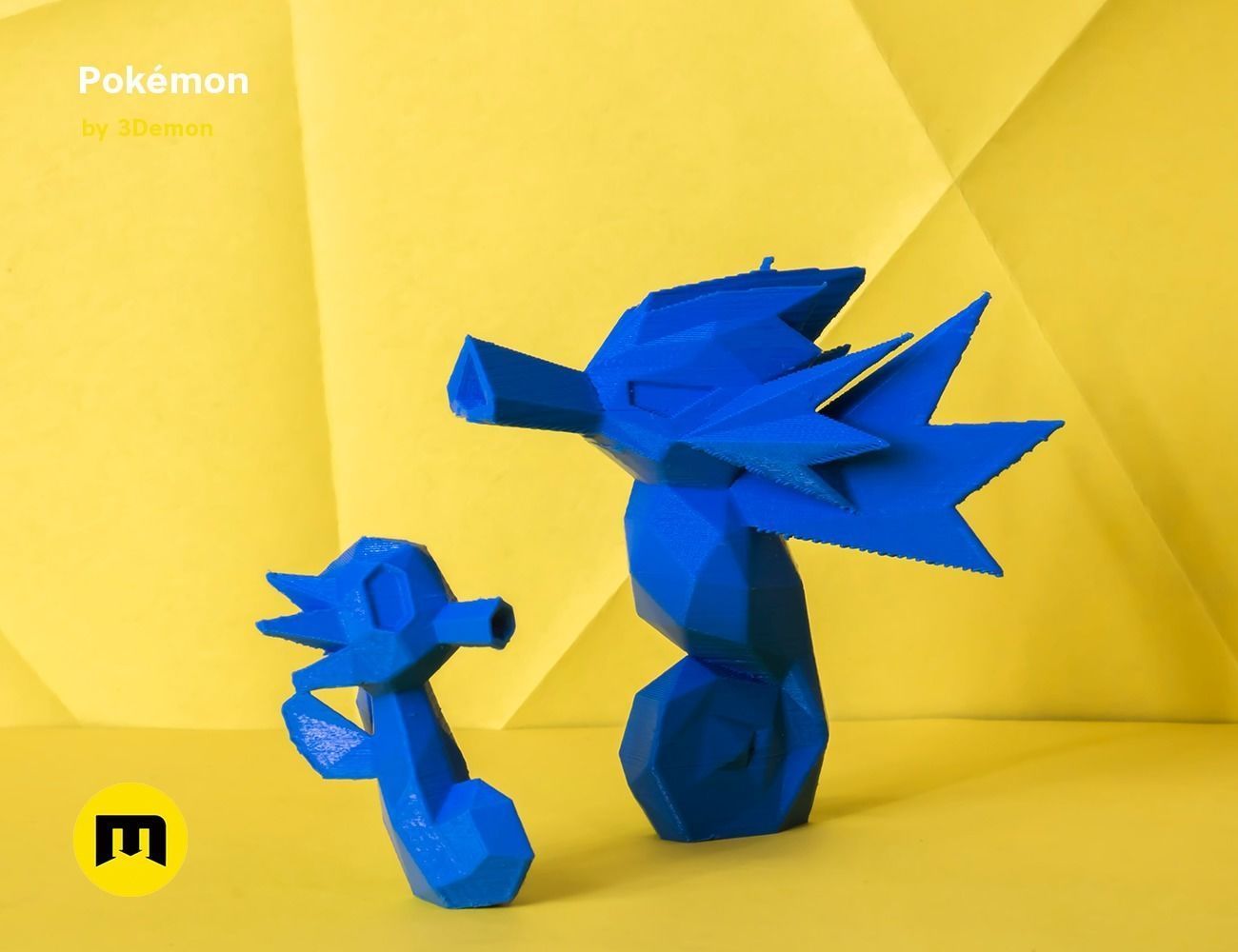 Low Poly Pokemon Collection Generation 1  3D print model_25