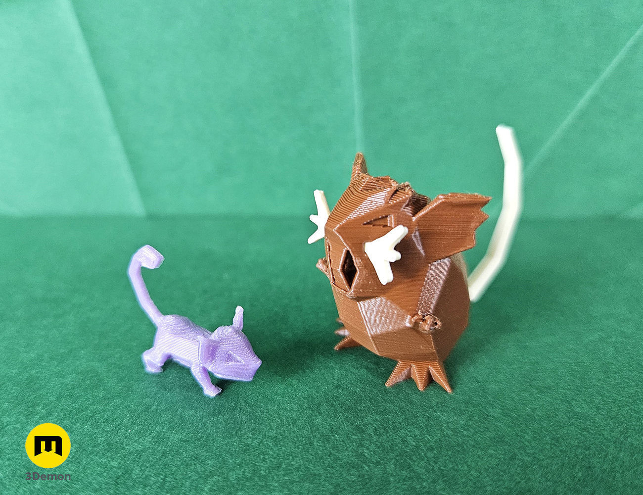 Low Poly Pokemon Collection Generation 1  3D print model_46