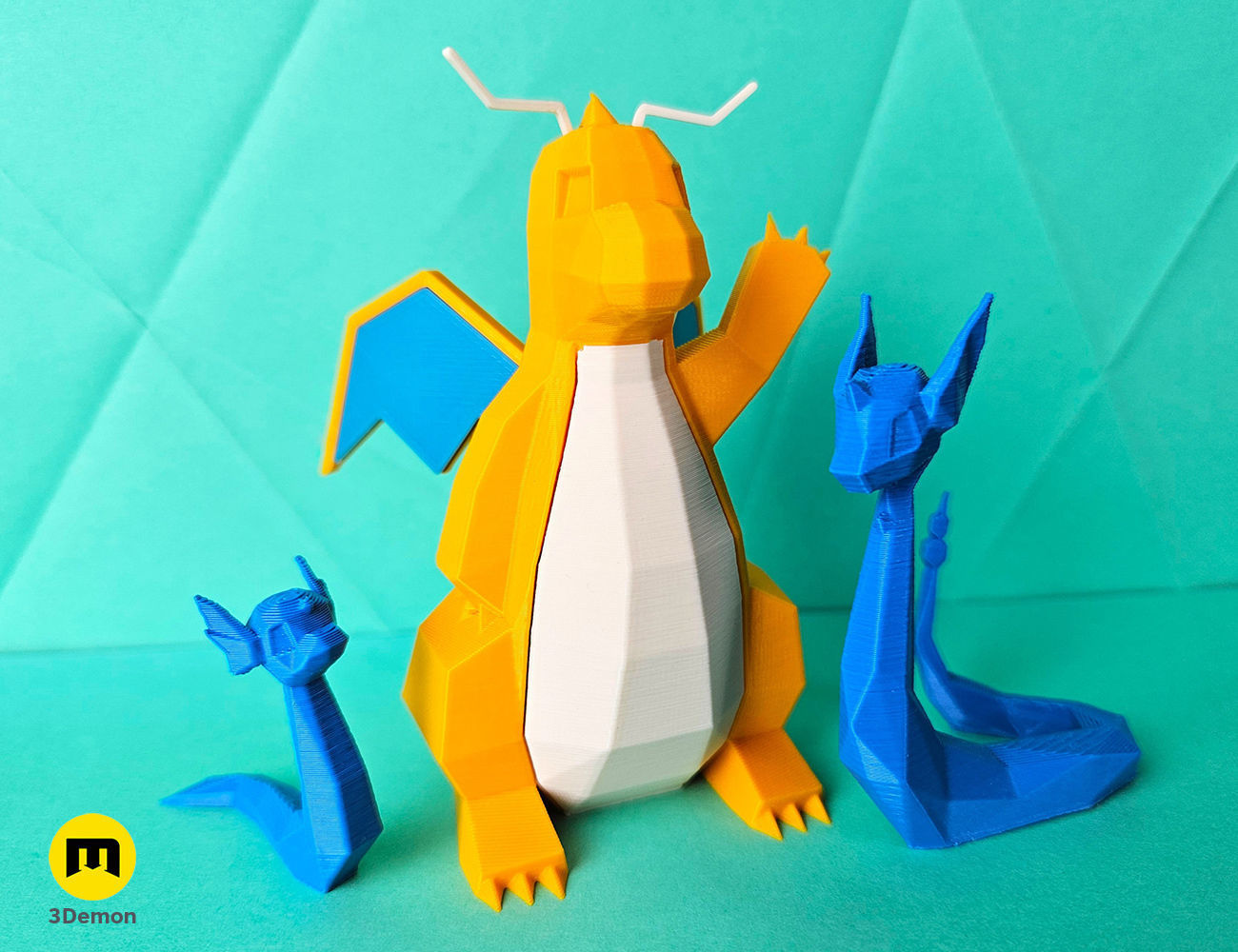 Low Poly Pokemon Collection Generation 1  3D print model_68