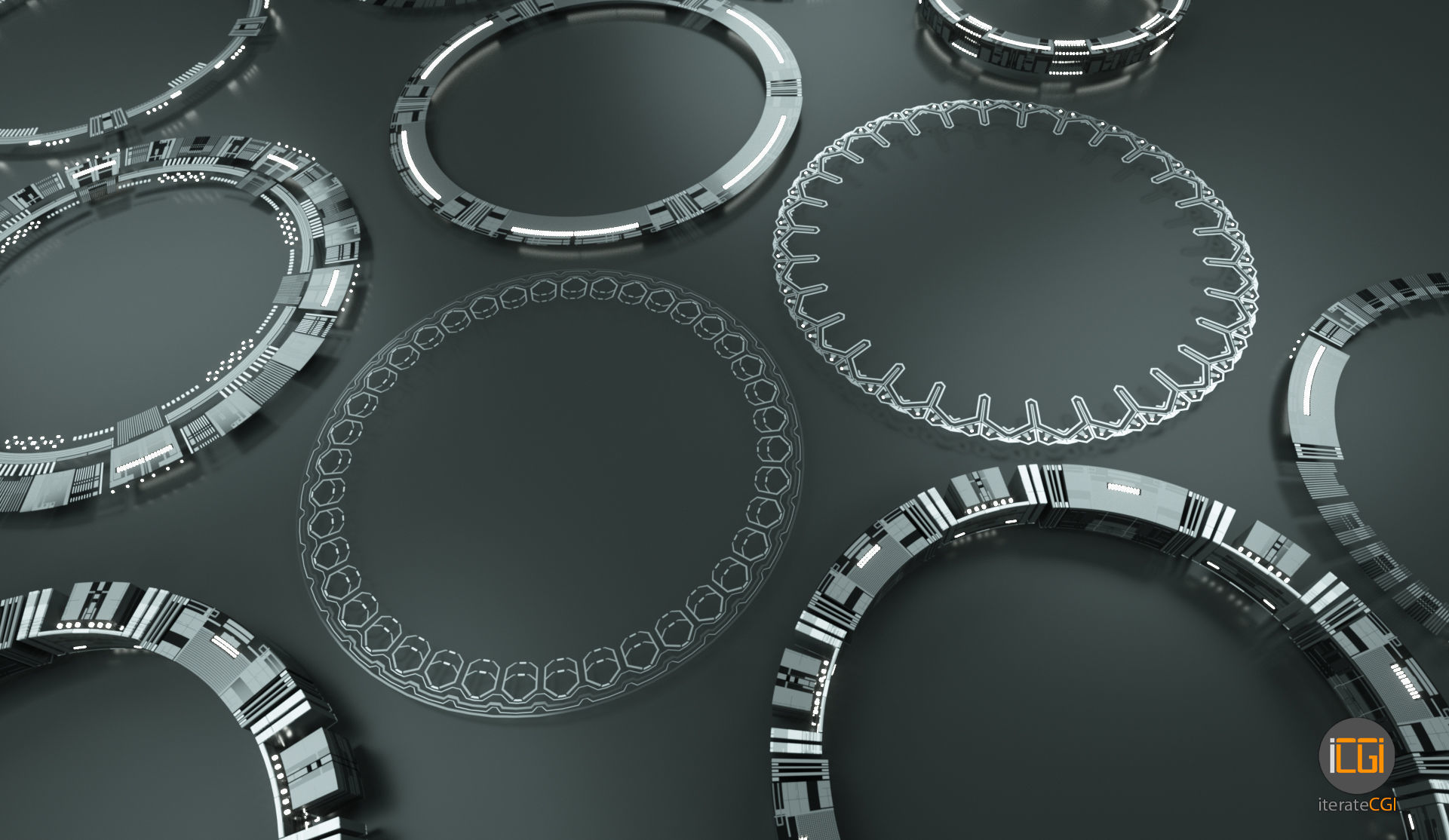 Tech Circles TC4 3D model_5