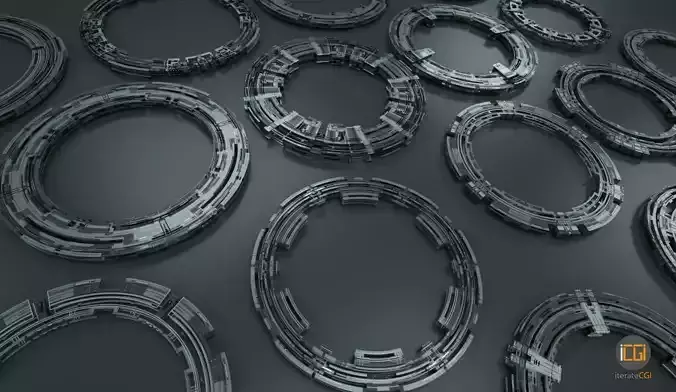 Tech Circles TC4 3D model